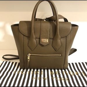 Henri Bendel Rivington Backpack Desert Palm Taupe